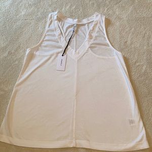 NWT!! z supply white tank top with v neck
